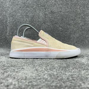 Adidas Sabalo Nora Women’s Size 6 Pink Suede Slip On Casual Loafer Shoes Used